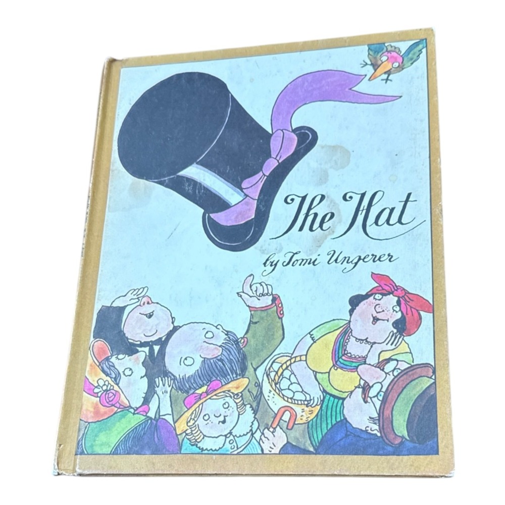 The Hat‎ by Tomi Ungerer Vintage Hardcover Parents Magazine Press Childrens Book